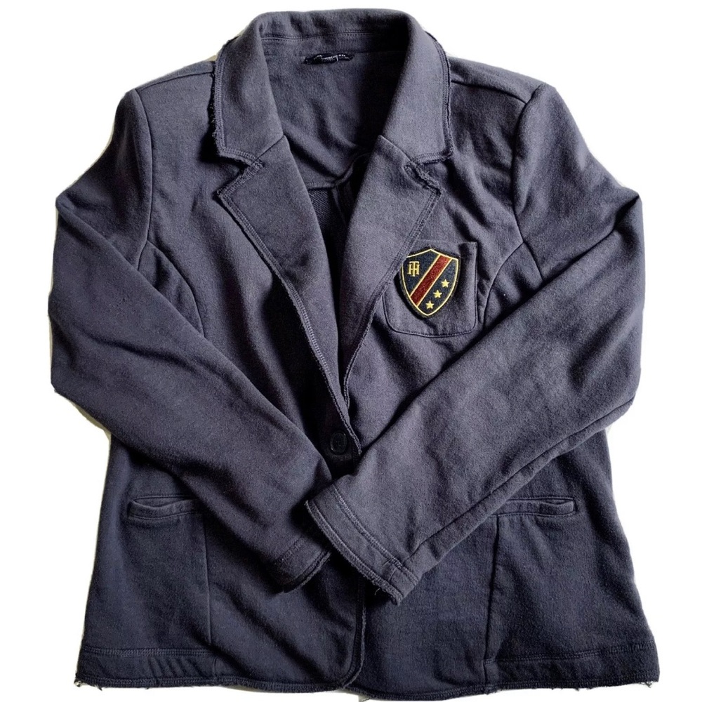 Women Tommy Hilfiger Distressed Sweater Jacket XL